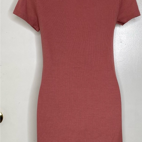 No Boundaries Rust Midi Dress - Picture 2 of 6